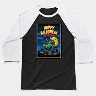 Zombie Hand Baseball T-Shirt